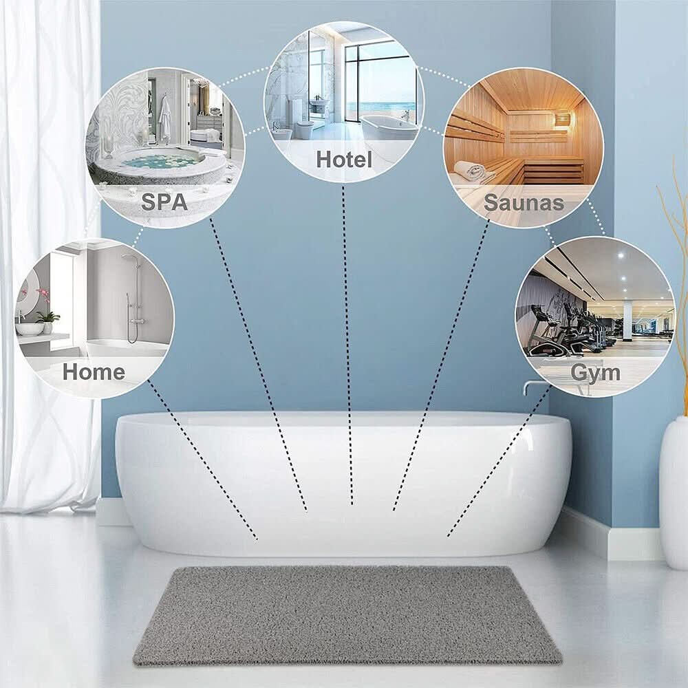 Antislip Douchemat met Afvoersysteem voor Veiligheid en Comfort 5
