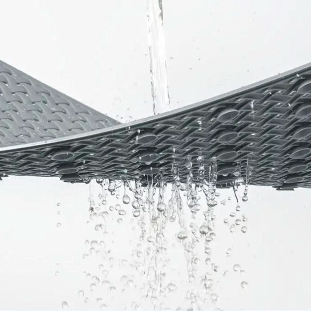 Antislip Douchemat met Zuignappen en Waterafvoergaten voor Badkamer Veiligheid 1
