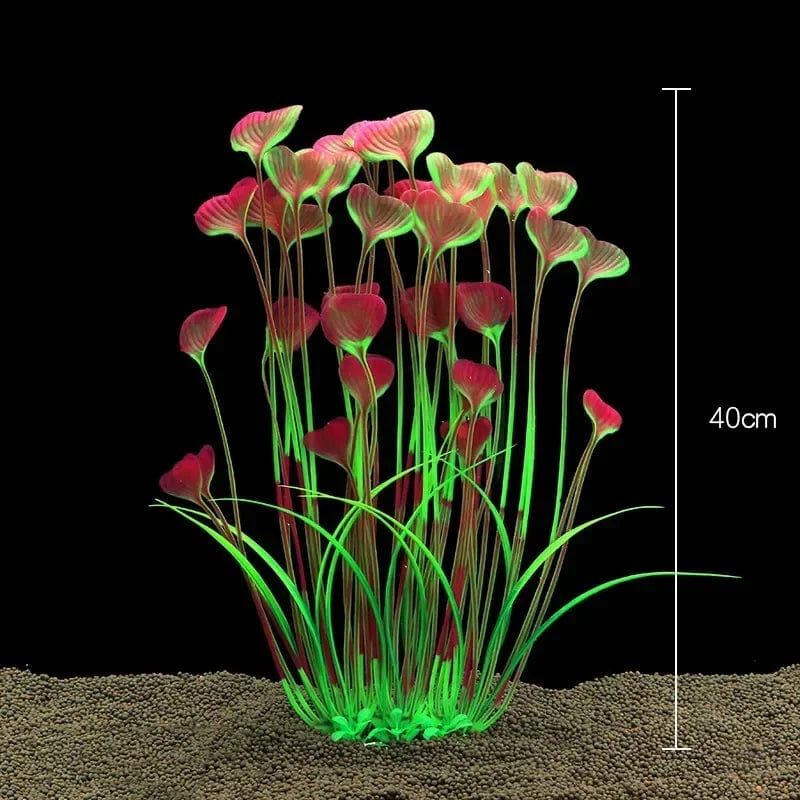 Aquarium Decoratie Waterplant Kunstgras voor Vissen 8