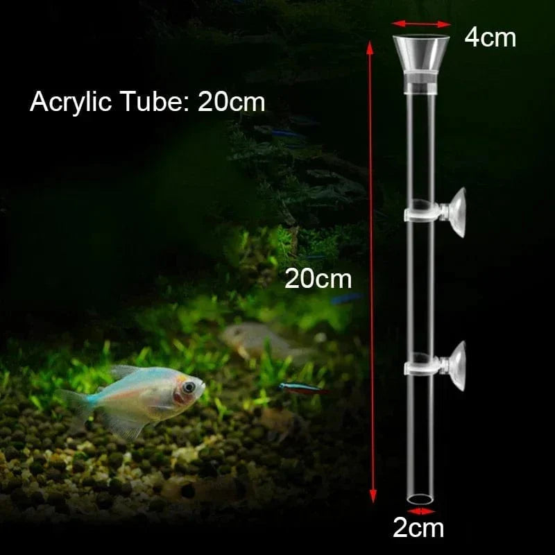 Aquarium Voeder Buis voor Garnalen en Kleine Vissen 7