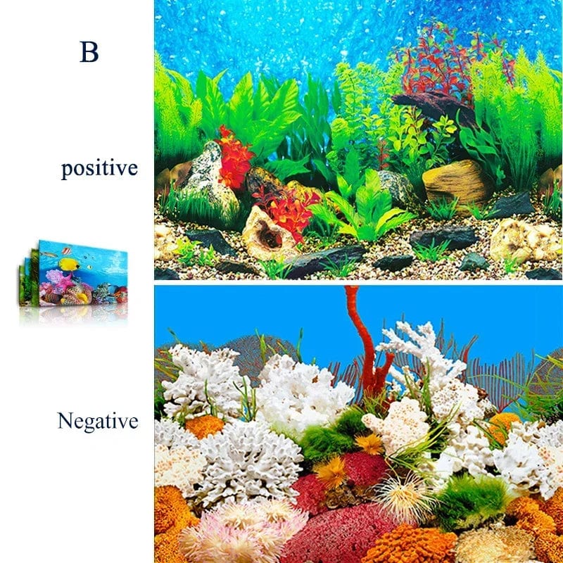 Aquariumdecoratie 3D Achtergrond Voor Realistische Ervaring 7