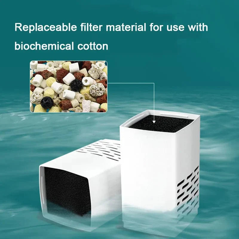 Aquariumfilter 4 in 1 Pomp Stille Onderwaterpomp voor Zoet- en Zoutwater 3