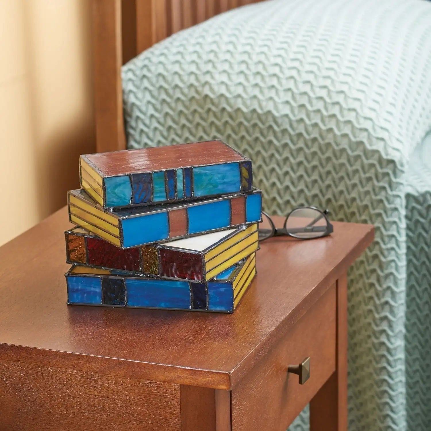 Artistieke Boekenlamp voor Huisdecoratie met Kleurrijk Ontwerp 1