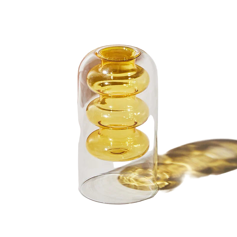 Artistieke Glazen Vaas Scandinavisch Design 0