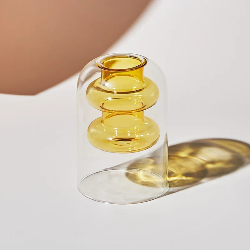 Artistieke Glazen Vaas Scandinavisch Design 13