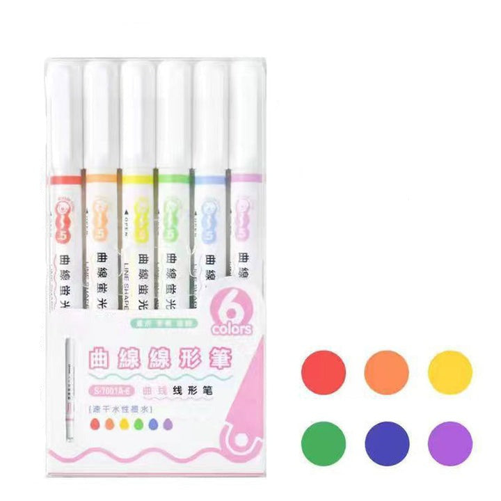 Artistieke Marker met Dubbele Punt voor Creatieve Projecten 7