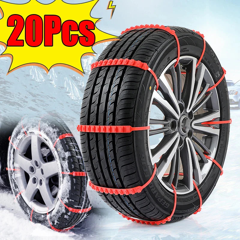 Auto Accessoires voor Winterseomstandigheden - Antislip Sneeuwkettingen 1