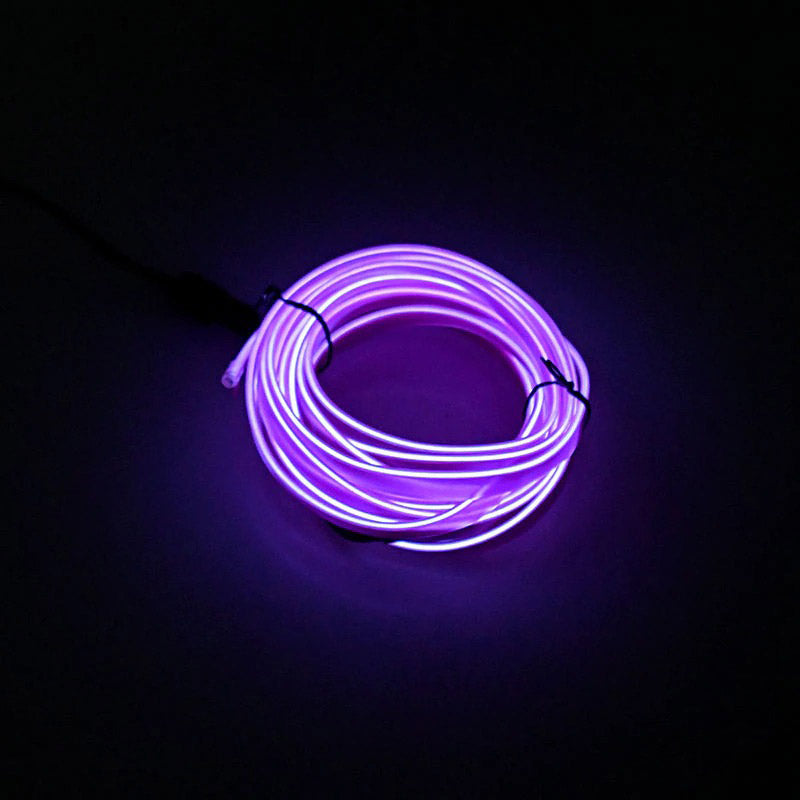 Auto Neonverlichtingsset USB Aansluiting voor Futuristische Auto Styling 16