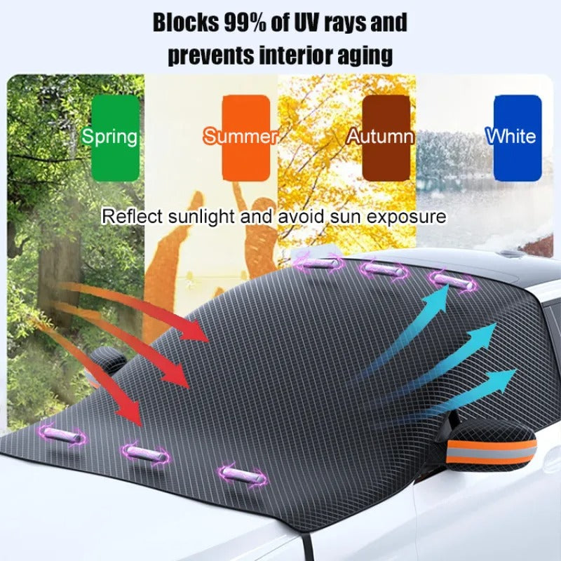 Auto Sneeuwhoes Magnetisch voor Bescherming 4