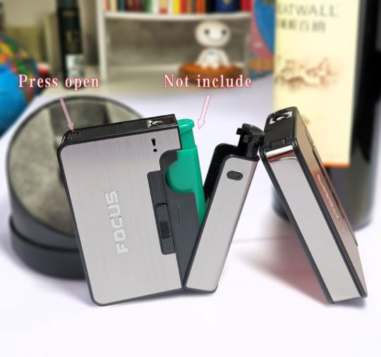 Automatische Sigarettenkoker met Aansteker Compartiment Compact Design 4