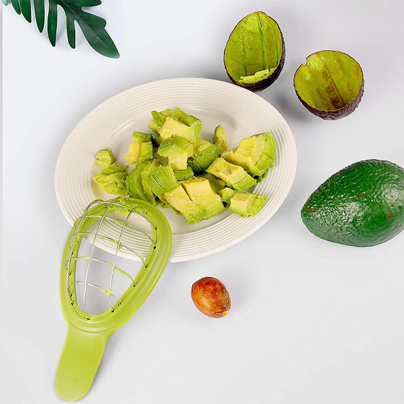 Avocado Snijgereedschap Blokjes voor Keukengebruik 4