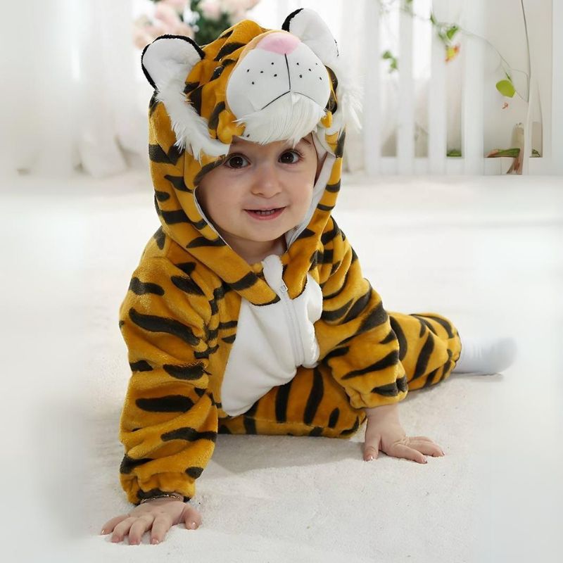 Baby Overall Dierenontwerp Met Ritssluiting 6