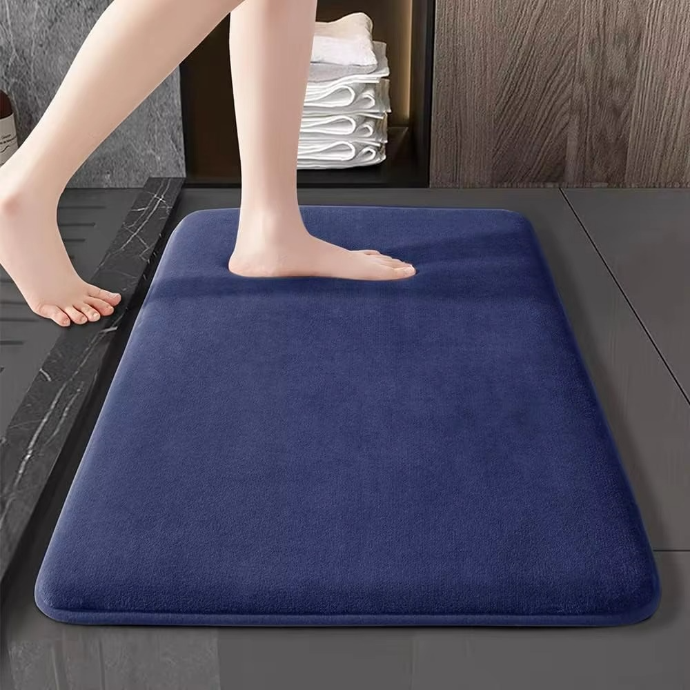 Badmat Luxe Antislip Koraalfluweel 6