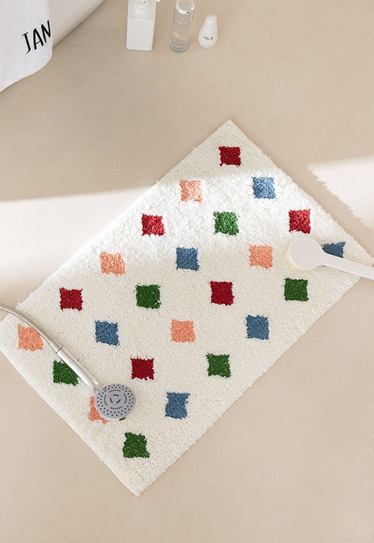 Badmat met Stippen voor Badkamer 3