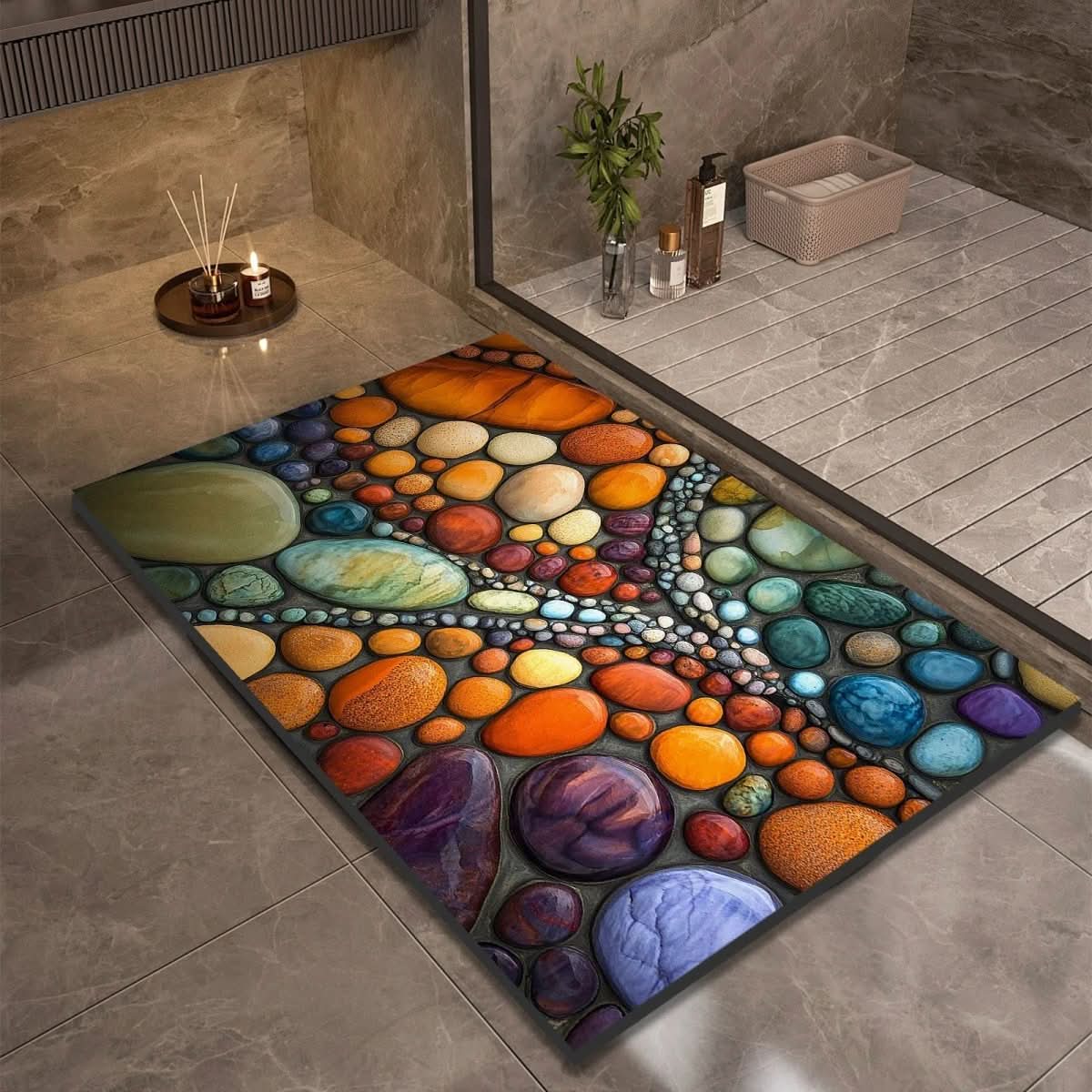 Badmat voor Veiligheid en Comfort met Modern Design 10