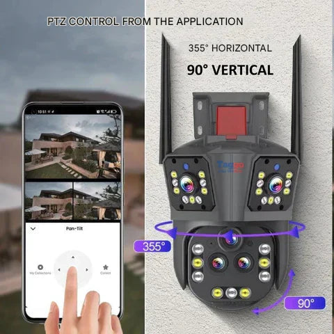 Beveiligingscamera 10K met 20 MP en 20x Zoom 6