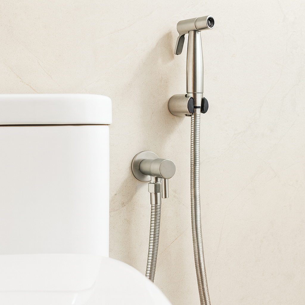 Bidet Sproeier Wandmontage Verstelbaar Ergonomisch Design 0