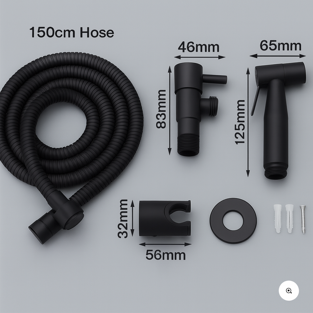 Bidetsproeier Wandmontage Verstelbare Spray 2