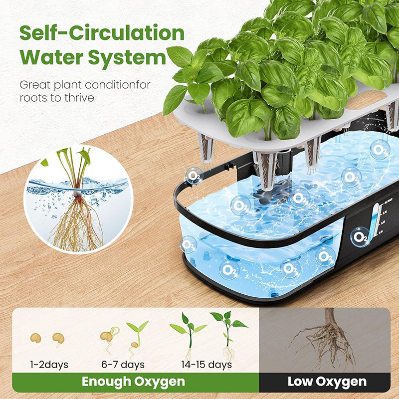 Binnen Hydrocultuur Kweeksysteem voor 12 Planten 5