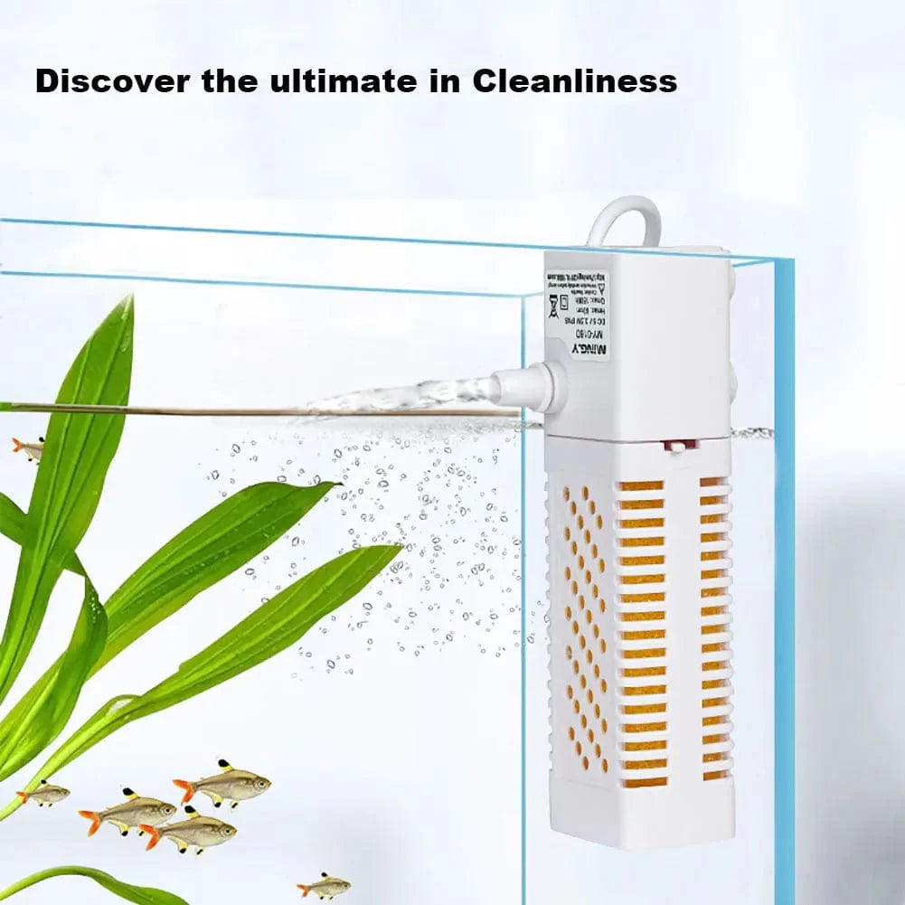 Binnenfilter voor Aquarium met Circulatiepomp en Regendouche-effect 5