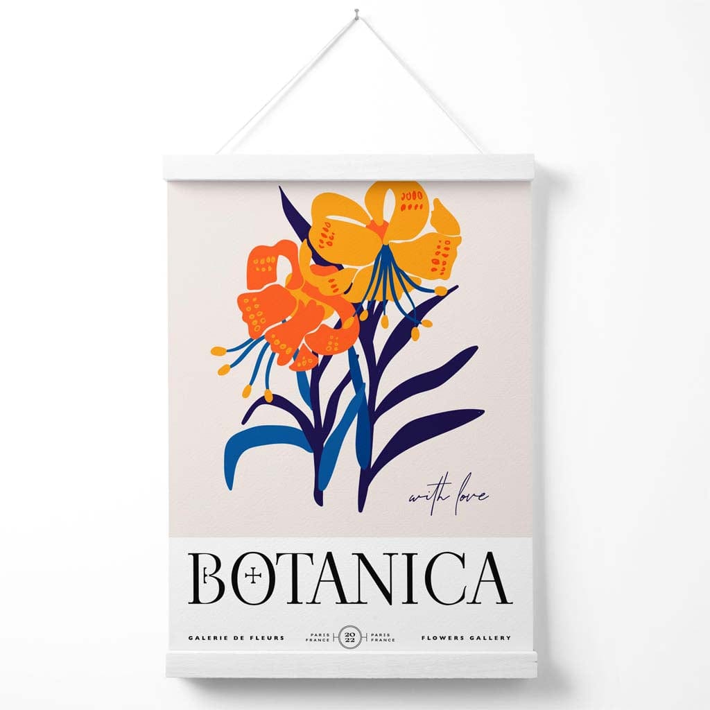 Bloemenmarkttentoonstelling Poster met Hanger voor Decoratie 2