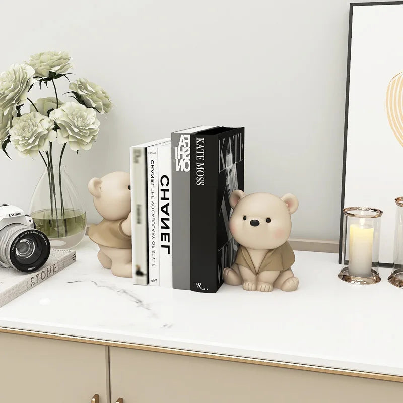 Boekensteun Milo Bear Speels Decoratief Accent voor Boeken 4