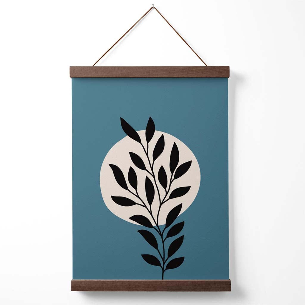 Boho Grafische Bloemenposter Met Hanger 4