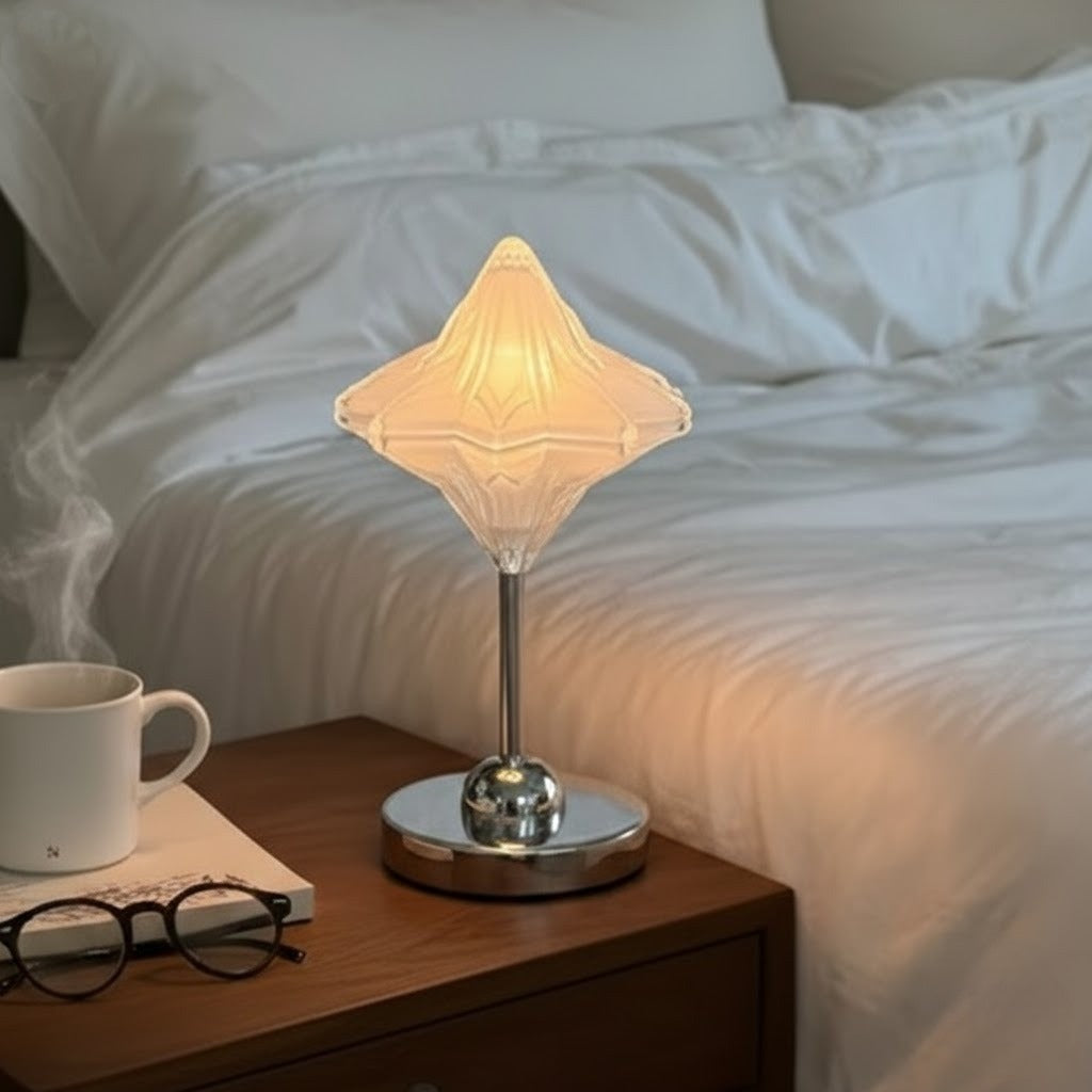 Bordlamp met Sculpturaal Sterrenontwerp 6