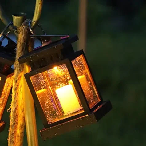 Buiten Hanglamp met Flikkerend LED-effect voor Tuin en Terras 2