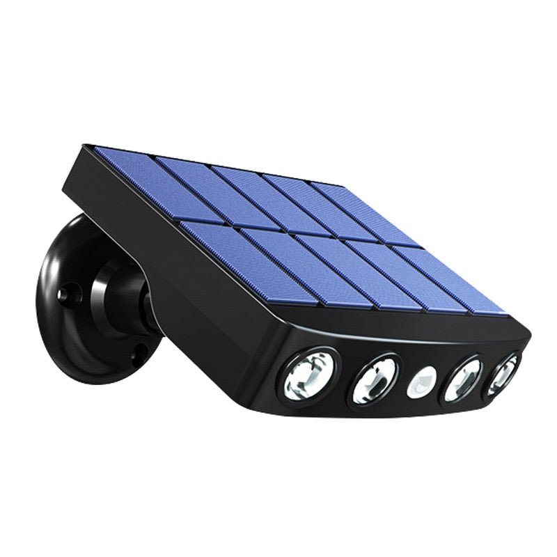 Buiten LED Lamp met Bewegingssensor en Zonne-energie 0