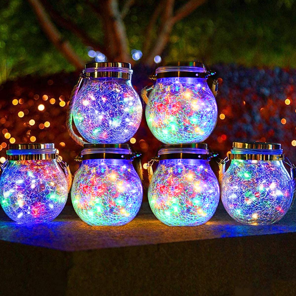 Buiten Potlamp Zonne-energie Decoratief 2