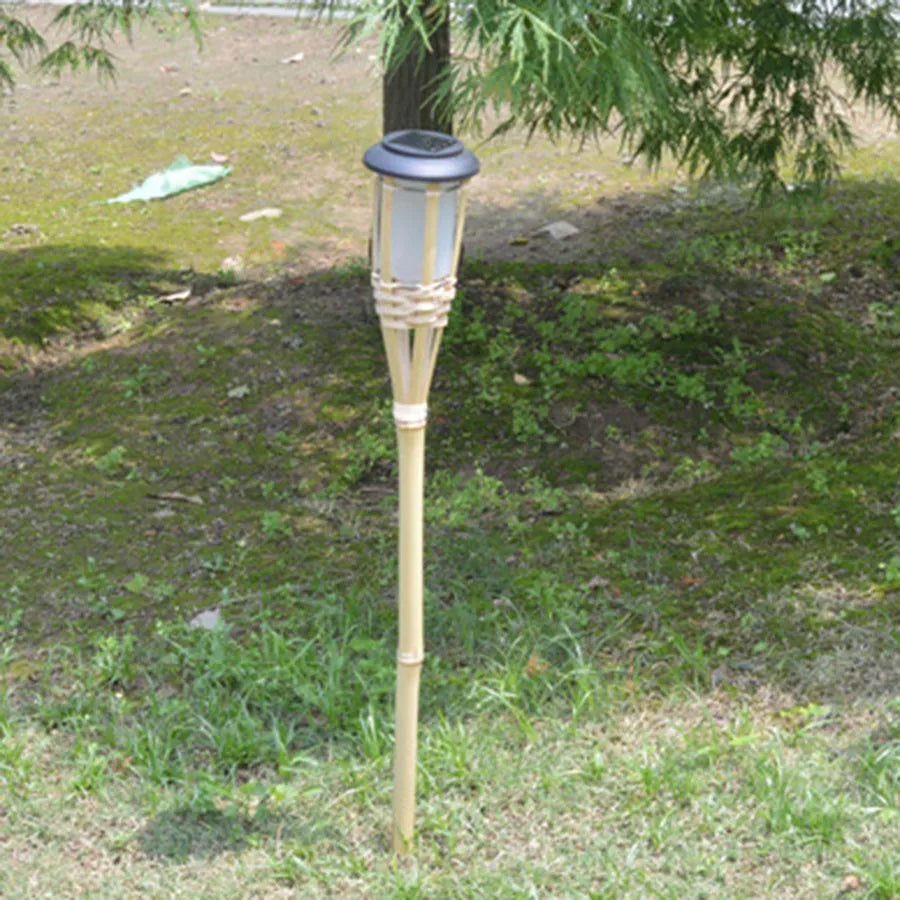 Buiten Tuinfakkels LED Bamboe Design 3