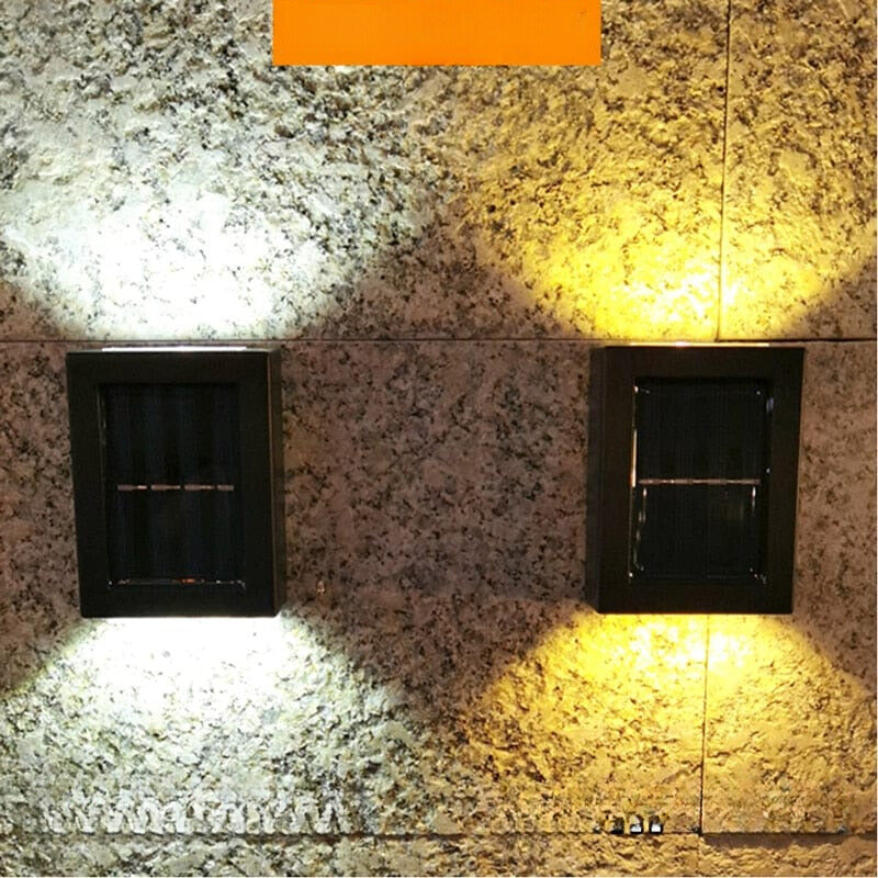 Buiten Wandlamp Zonne-energie Modern Automatische Verlichting 3
