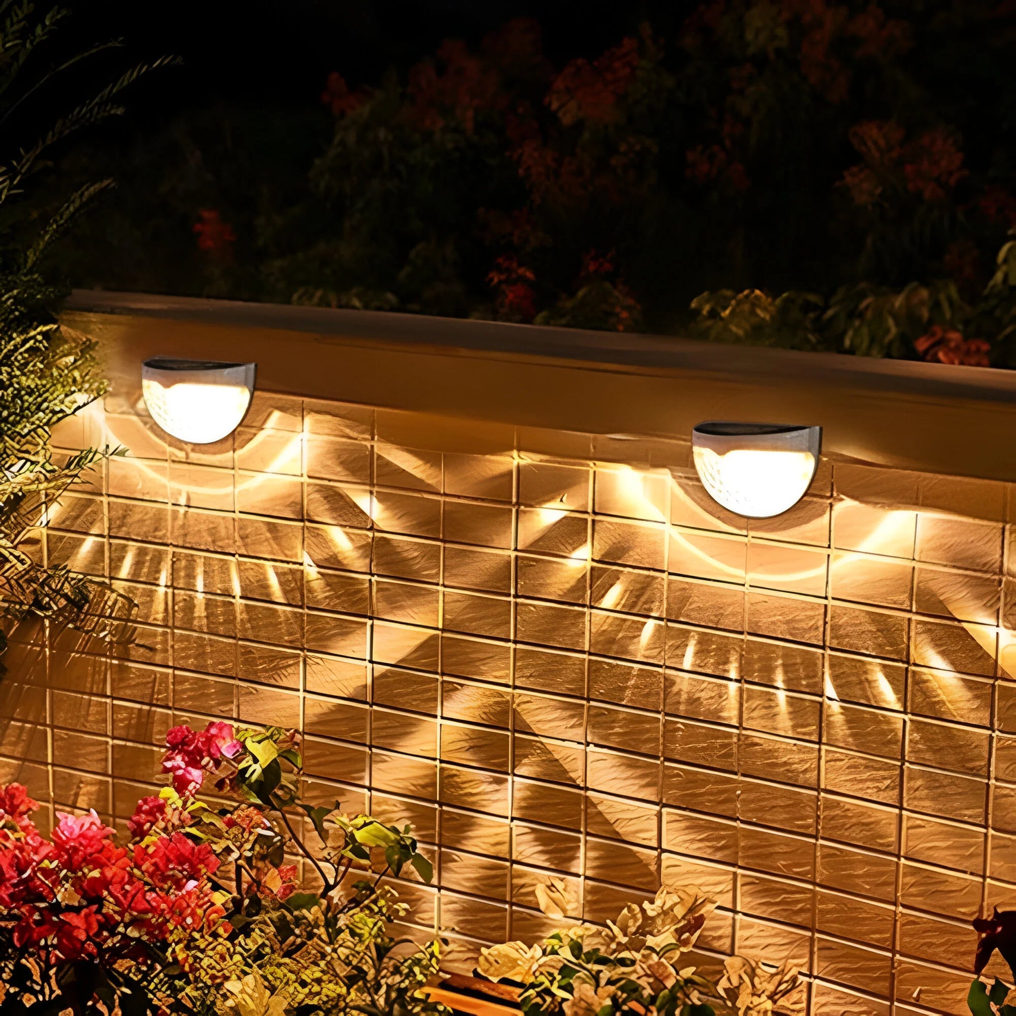 Buiten Wandlamp Zonne-energie Tuinverlichting 3