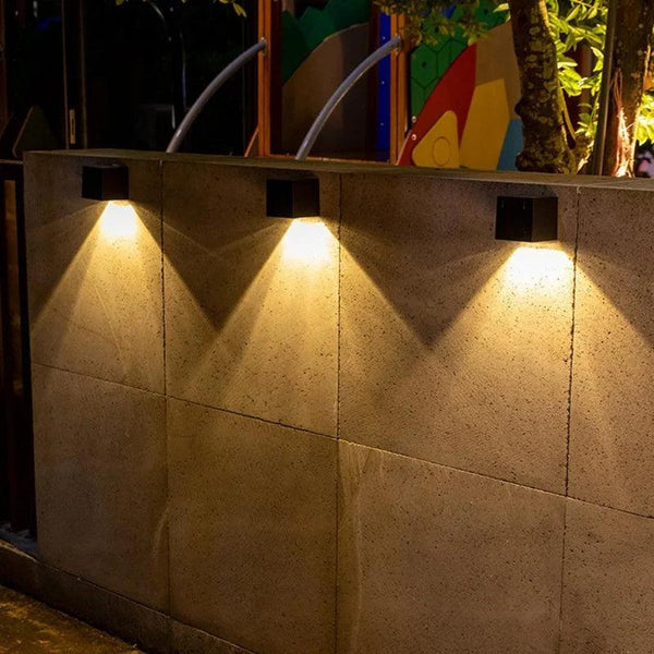 Buiten Wandlamp op Zonne-energie 2-in-1 1