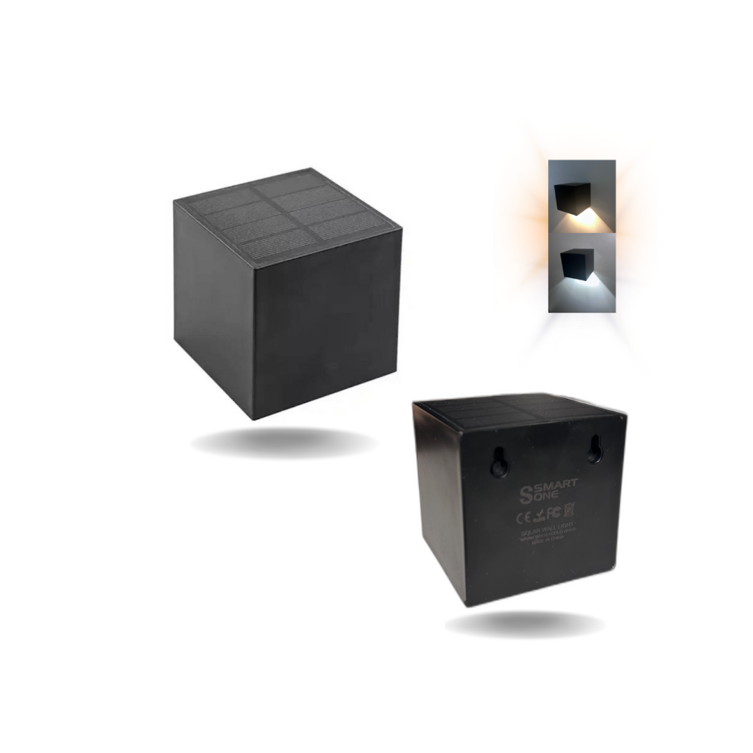 Buiten Wandlamp op Zonne-energie 2-in-1 7