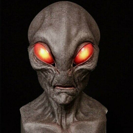 Buitenaards Masker Realistisch voor Halloween 8