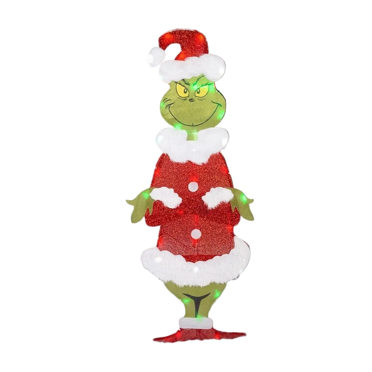 Buitendecoratie Grinch met LED-verlichting 0