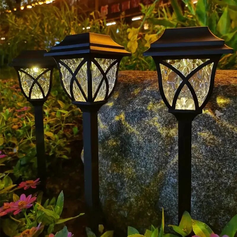 Buitenlamp LED Solar Tuinverlichting Modern Design voor Buitenruimte 1
