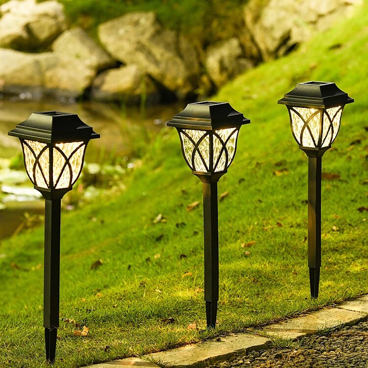 Buitenlamp LED Solar Tuinverlichting Modern Design voor Buitenruimte 2