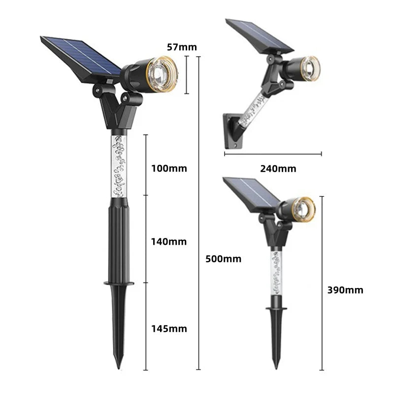 Buitenlamp Solar Tuinverlichting Moderne LED Spots voor Tuinen en Terrassen 2