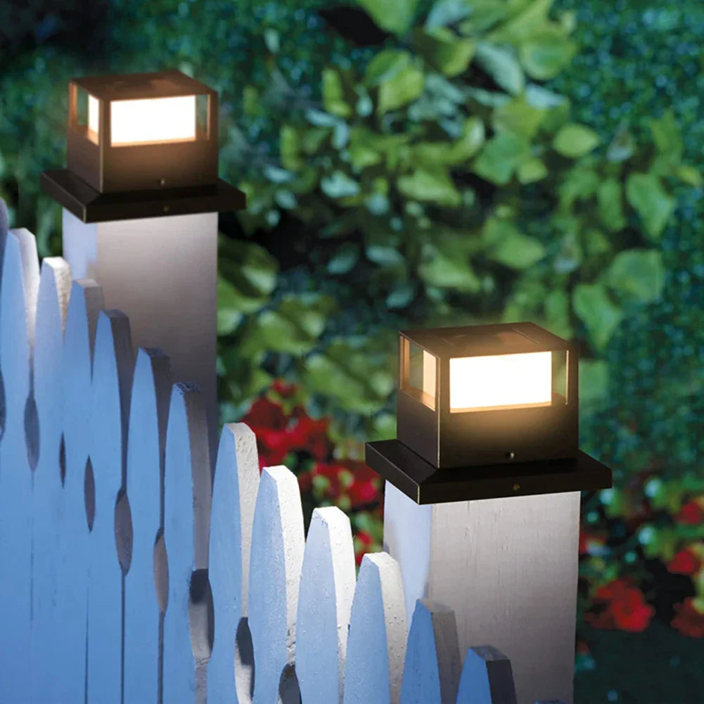 Buitenlamp Zonne-energie LED Paallamp Weerbestendig voor Tuin en Terras 0