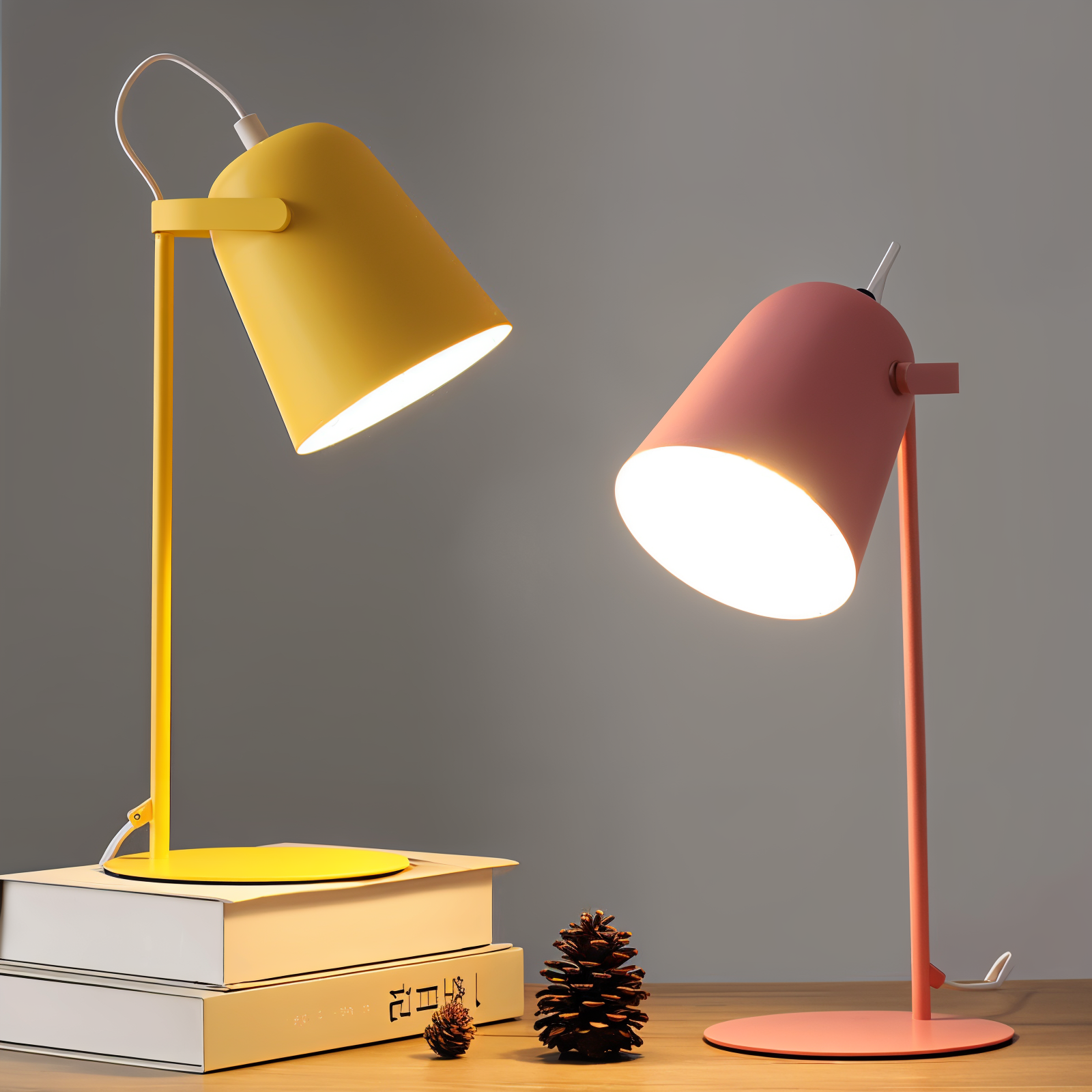 Bureaulamp LED Creatief Scandinavisch Design Met Instelbare Helderheid 6
