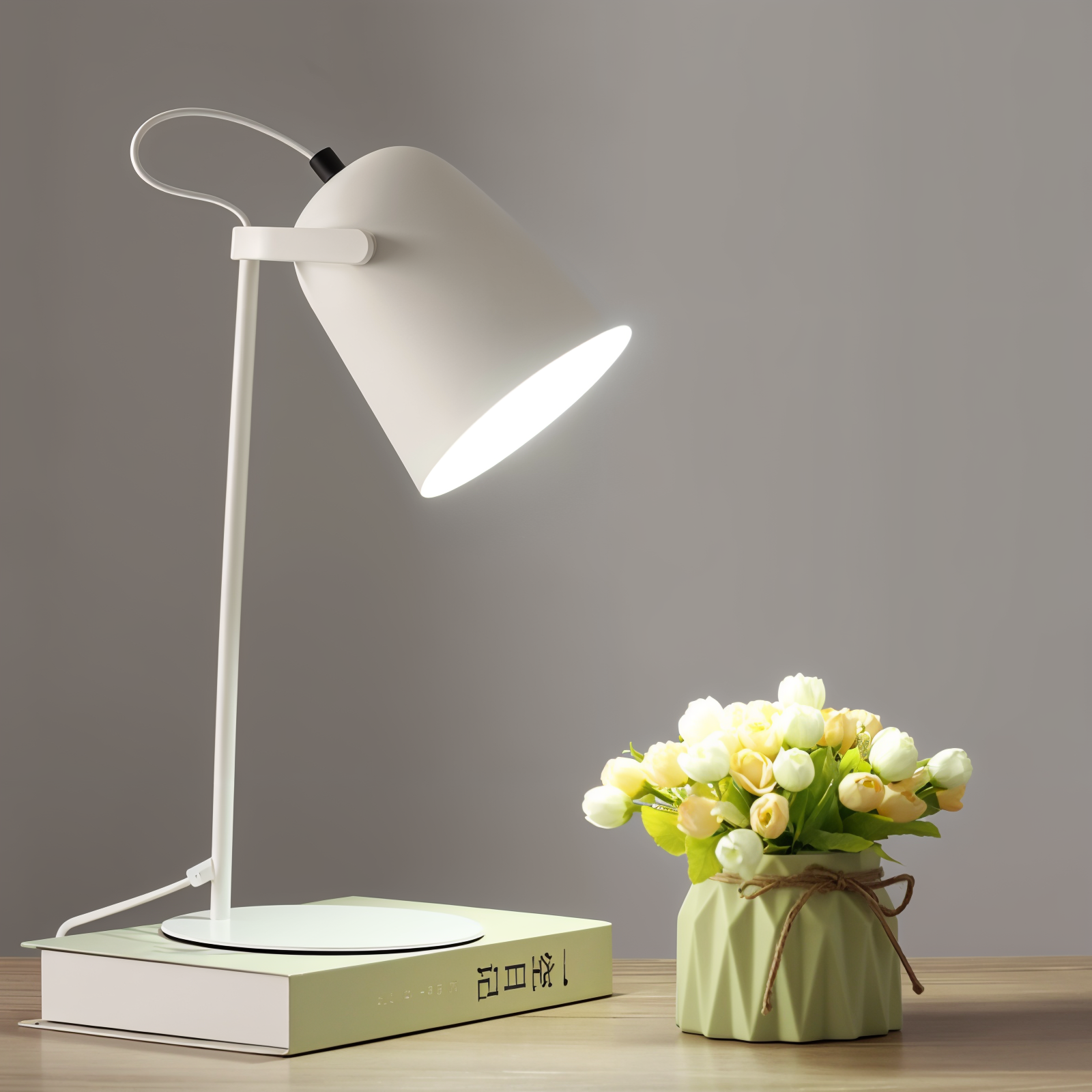 Bureaulamp LED Creatief Scandinavisch Design Met Instelbare Helderheid 9