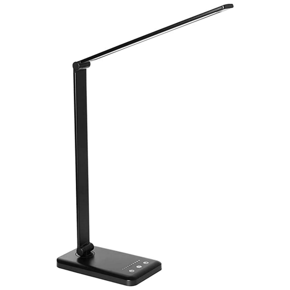 Bureaulamp LED Dimbaar met USB-oplaadpoort en Flexibele Arm 0