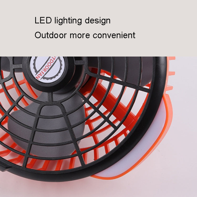 Camping Ventilator met LED-verlichting en Statief 4