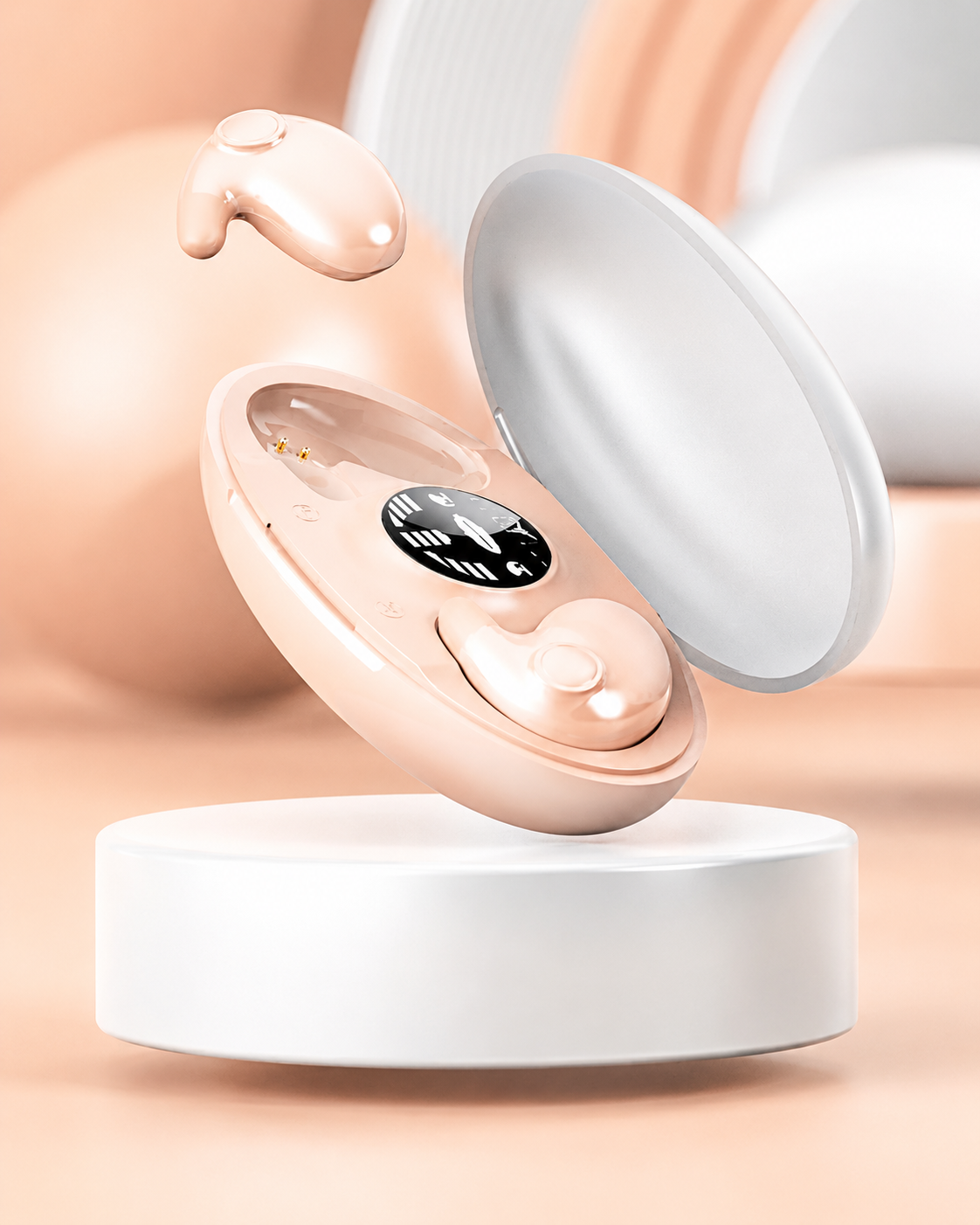 Draadloze Mini Bluetooth Oordopjes met Ruisonderdrukking