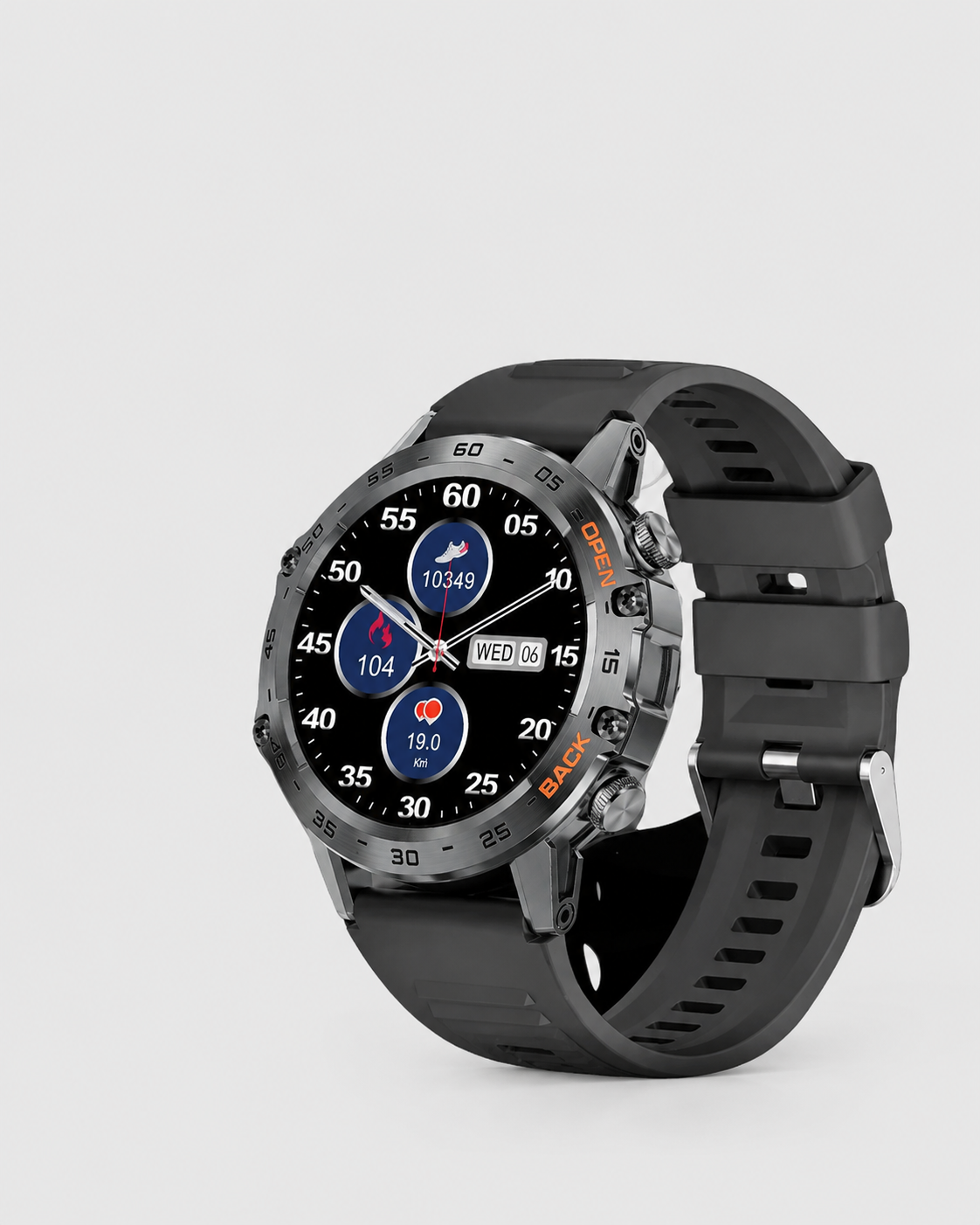TitanX CombatFit S45 Heren Smartwatch met GPS