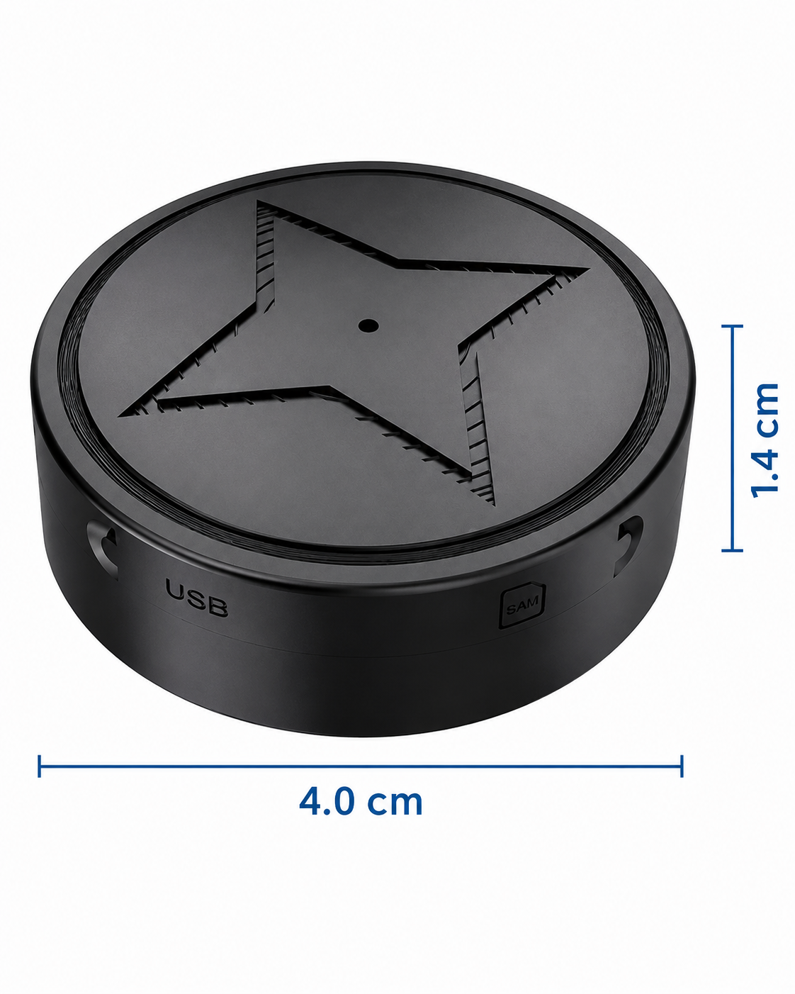 GPS Tracker Zonder Abonnement Voor Auto's Met Magnetische Bevestiging
