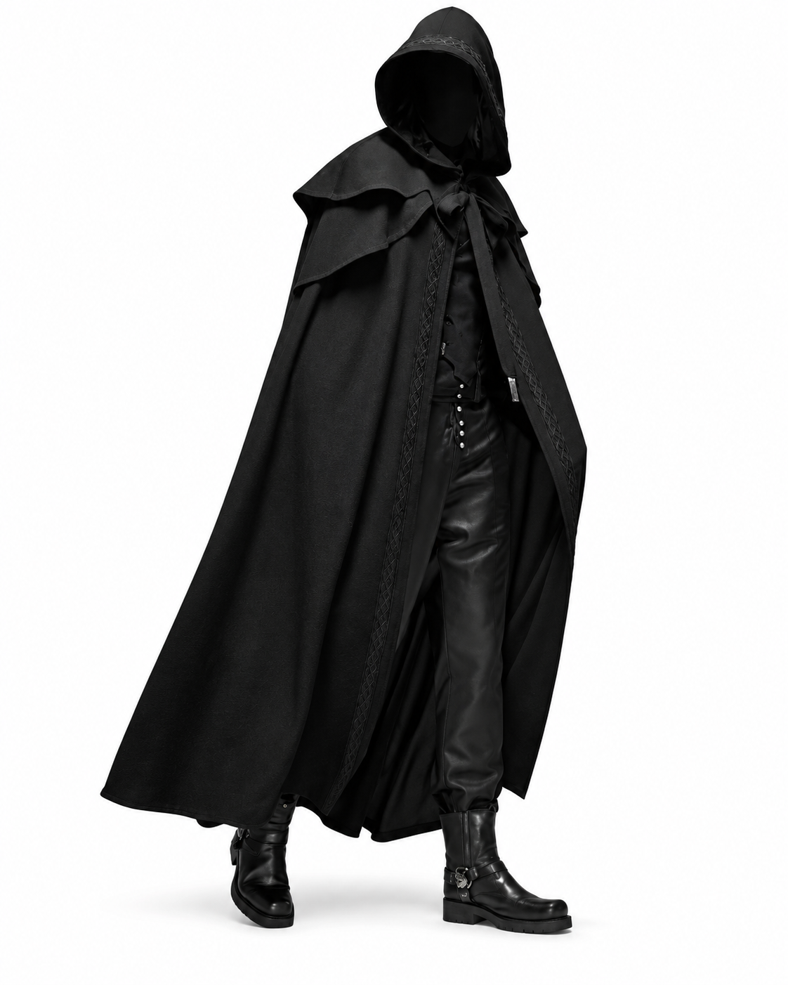 Unisex Cape met Capuchon – Gotisch Cosplay Kostuum Cape